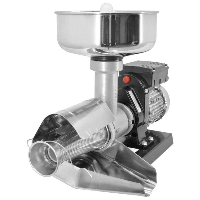 Omcan TS-IT-0110-M Heavy-Duty Electric Tomato Squeezer with 0.40 HP Motor, item 18902