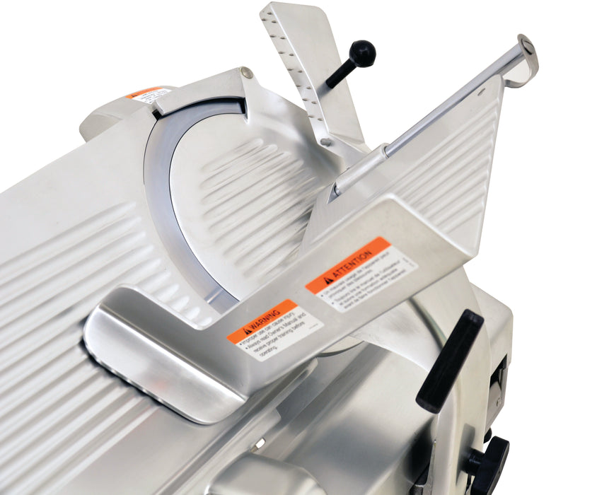 Omcan MS-IT-0330-A 13-inch Blade Gear-Driven Automatic Slicer, item 13645