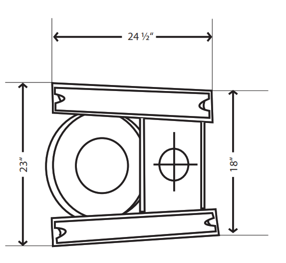 Precision Hub-50 50 Quart Planetary MIxer, 3 Speed, Heavy Duty 2 HP Motor, Single Phase