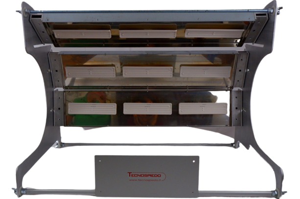 Tecnospiedo TSE3B9R100 55" Electric Rotisserie and Cooking Box