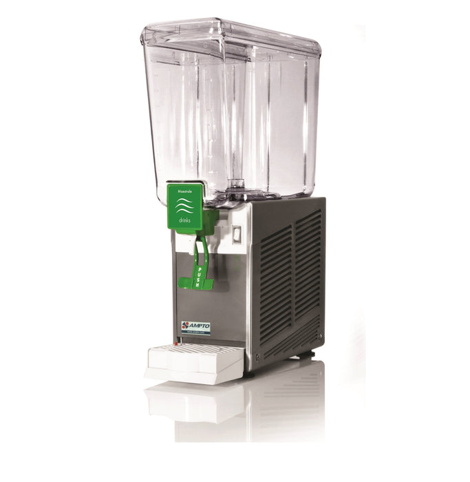 Ampto D1156 Beverage Dispenser With 1 Tank, 5 Gallons Each, Made In Italy