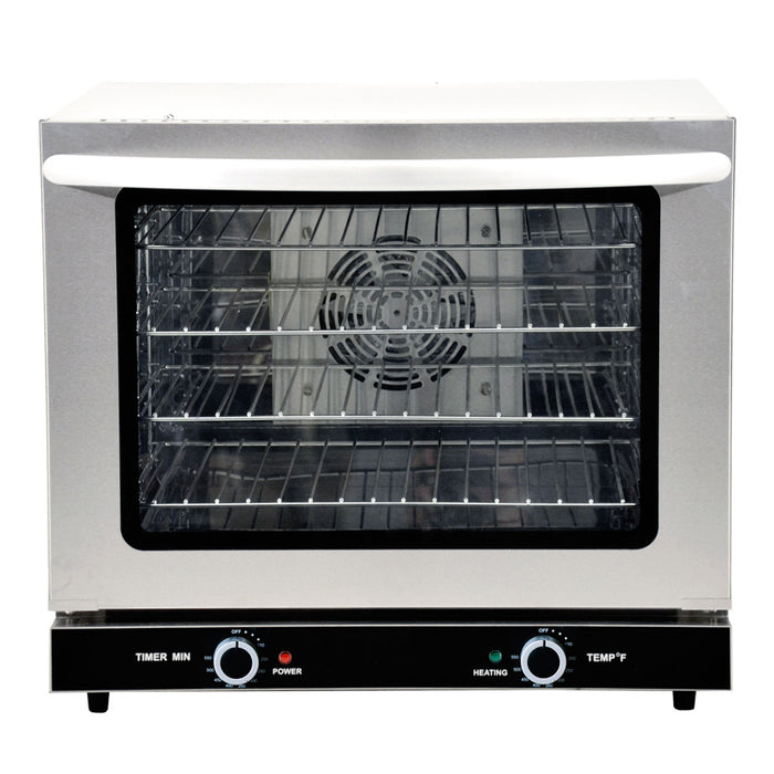 Omcan CE-CN-0066 66 L Countertop Convection Oven with Manual Control, item 45599