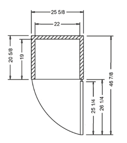 Excellence Industries VR-12HC 25 5/8" Heavy Duty Upright Glass Door Merchandiser, 12 Cu Ft.
