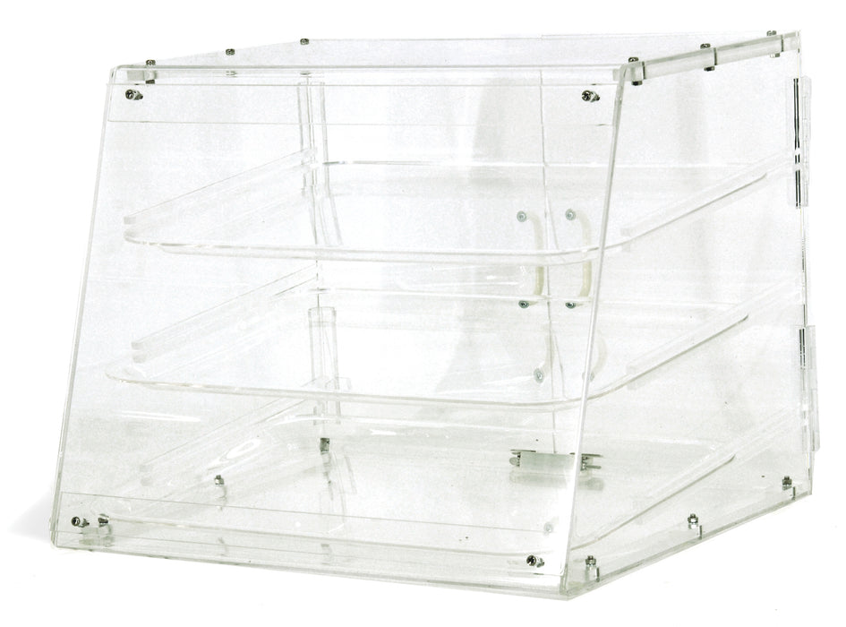 Omcan Acrylic Display Case with 3 Trays, item 80568