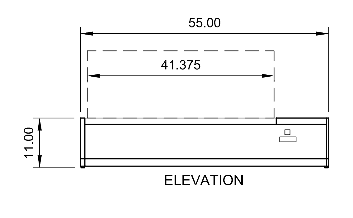Arctic Air ACP55 55" Ten Pan Counter-Top Prep Unit