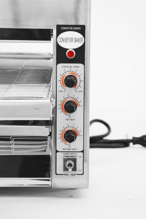 Omcan CE-TW-0356 conveyor oven with 14-inch conveyor belt
