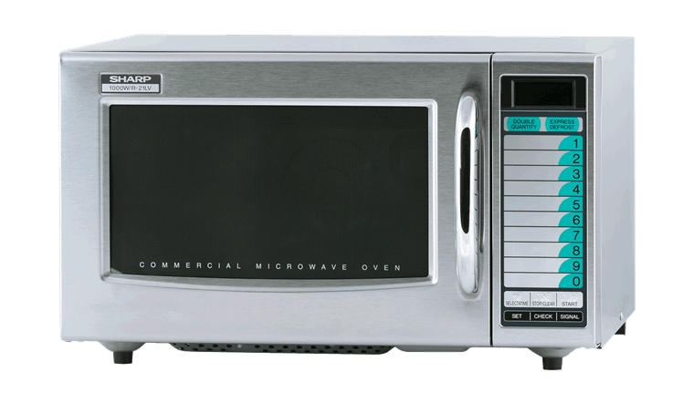 Sharp R-21LTF Medium Duty Commercial Microwave with 1000 Watts